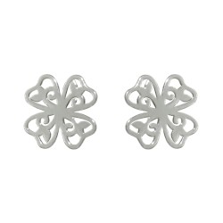 Kolczyki Ażurowe Koniczynki