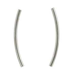 Kolczyki RURKI ŁUKI 25mm