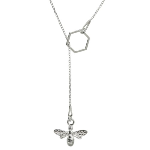 927-KO-1-jeweline-naszyjnik-krawat-serbro-925-miód-plaster-pszczoła.JPG