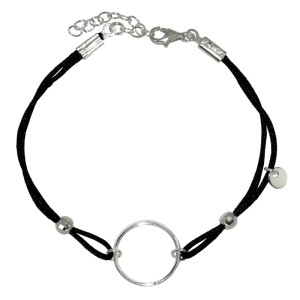 Bransoletka Sznurkowa Kółko Ring