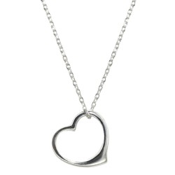Naszyjnik srebrny Romance - Romantyczne Serce