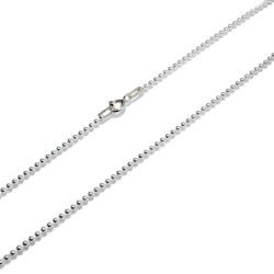 Łańcuszek Srebrny Kuleczki 1,5mm