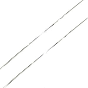 Bransoletka srebrna na kostkę Srebrna Linka Kwadratowa