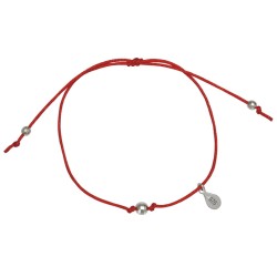 Bransoletka Sznurkowa Kuleczka