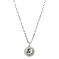 Naszyjnik Srebrna Kuleczka 8mm