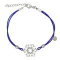 1127-BR-jeweline-srebro-925-bransoletka sznurkowa-bransoletka ze śnieżynką- śnieżynka-płatek śniegu-zima.JPG