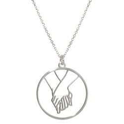 Naszyjnik Splecione Ręce