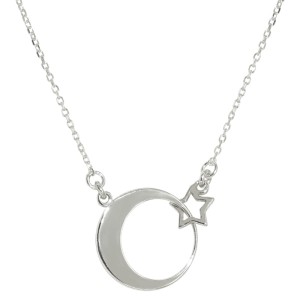 Naszyjnik Księżyc z Gwiazdą
