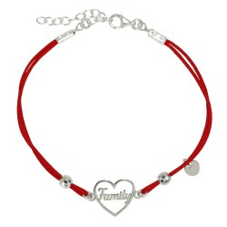 Bransoletka Sznurkowa Family