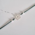 1127-BR-11-jeweline-srebro-925-bransoletka-sznurkowa-bransoletka-ze-śnieżynką- śnieżynka-płatek śniegu-zima-zielony.jpg
