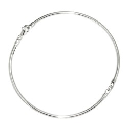 Bransoletka Srebrna Rurka Sztywna