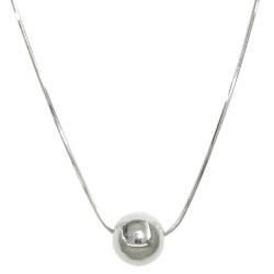 Naszyjnik Srebrna Kulka 10mm
