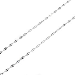 Choker Srebrny Migocząca Mokka