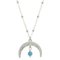 Naszyjnik Księżyc z Magnezytem