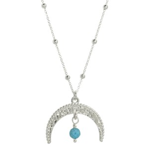 Naszyjnik Księżyc z Magnezytem