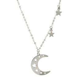 Naszyjnik Księżyc z Gwiazdkami