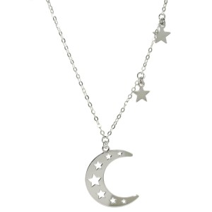 Naszyjnik Księżyc z Gwiazdkami