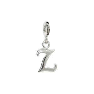 Zawieszka Srebrna do bransoletki Charms Litera Z