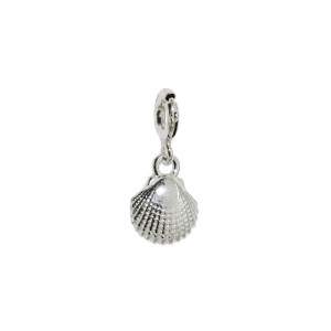 Zawieszka Srebrna do bransoletki Charms Muszelka