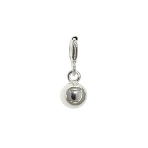Zawieszka Srebrna do bransoletki Charms Kulka 6mm