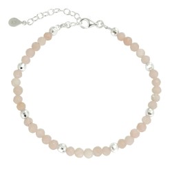 Bransoletka Moc Kamienia - Opal Różowy