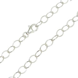 Łańcuszek Owalne Rolo 4,3mm