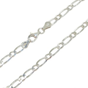 Łańcuszek srebrny Figaro