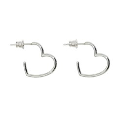 Kolczyki Srebrne Serca