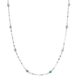 Naszyjnik srebrny Holidays Larimar