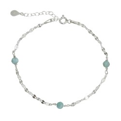Bransoletka srebrna Holidays Larimar