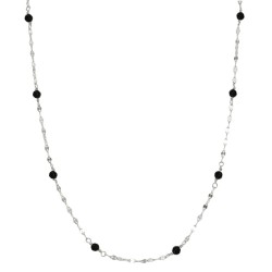 Naszyjnik srebrny Holidays Onyks