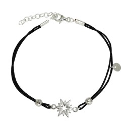 Bransoletka Sznurkowa Gwiazda