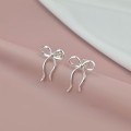 1390KLS jeweline srebro 925 kolczyki srebrne kokardki - 1.jpg