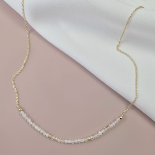 JG003 jeweline srebro 925 naszyjnik srebrny pozłacany cytryn 1.jpg