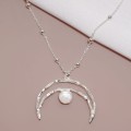 1411KO jeweline naszyjnik srebrny księżyc z kamieniem księżycowym 1.JPG