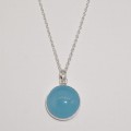 1400KO-AGAT NIEBIESKI-jeweline srebro-925 naszyjniek srebrny z agatem kamień naturalny 1.JPG