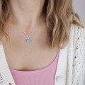 1400KO-AGAT NIEBIESKI-jeweline srebro-925 naszyjniek srebrny z agatem kamień naturalny 2.jpg
