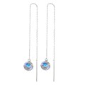 0942K -jeweline-srebro-925-kolczyki-srebrne przewlekane-kryształki-swarovski-przeciągane 1.JPG
