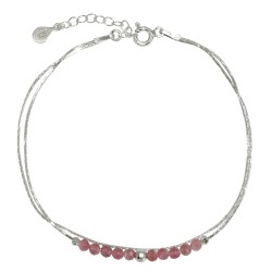 Bransoletka Delicate - Turmalin Rubinowy