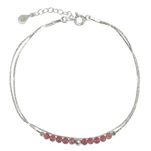 Bransoletka Delicate - Turmalin Rubinowy