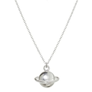 Naszyjnik srebrny z Planetą