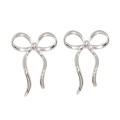 1390KLS jeweline srebro 925 kolczyki srebrne kokardki - 1.JPG