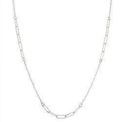 Naszyjnik srebrny Mix Łańcuszków Srebro 925