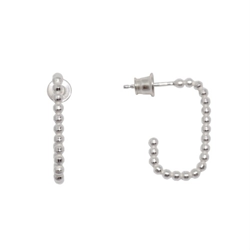 1459KLS jeweline srebro 925 kolczyki srebrne prostokąt kuleczki Didi 1.JPG