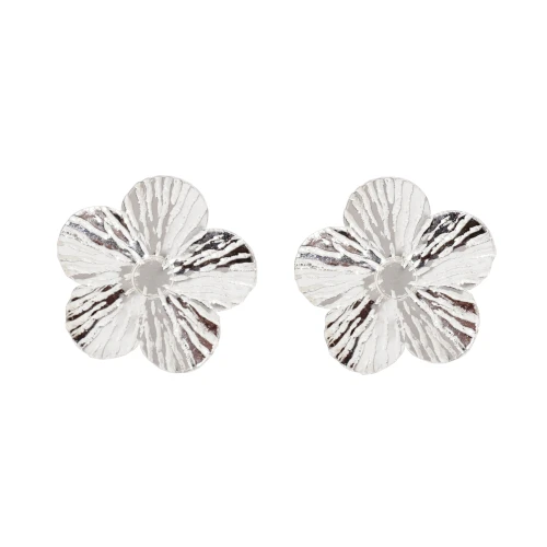 1471KLS jeweline srebro 925 kolczki srebrne BLOOM 15mm KWIAT 1.JPG