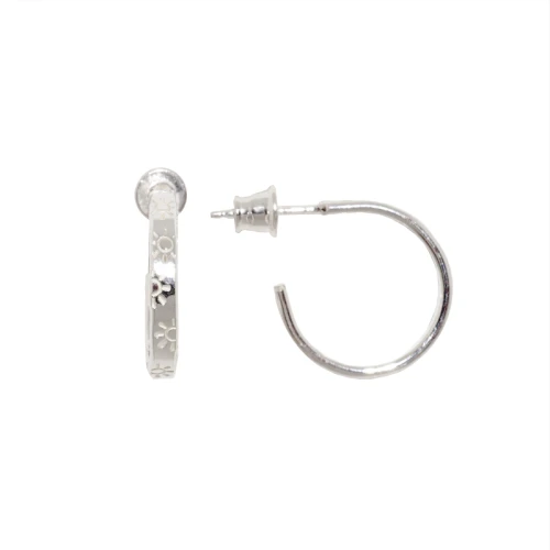 1468KLS jeweline srebro 925 kolczki srebrne hoops słoneczka SUN 1.JPG