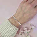 1463BR jeweline Bransoleta srebrna Bangle Floral - Srebro 925 2.jpg