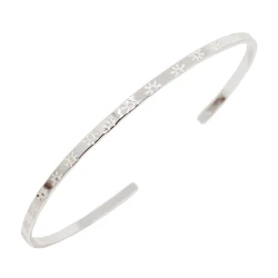 Bransoleta srebrna Bangle Sun- Srebro 925