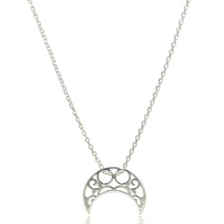 Naszyjnik Ażurowy Księżyc