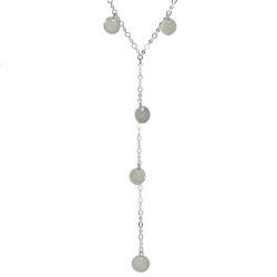 Naszyjnik srebrny Blaszki Gypsy